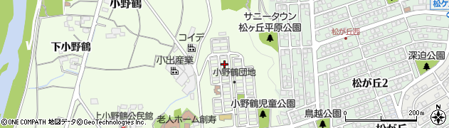 大分県大分市小野鶴45周辺の地図