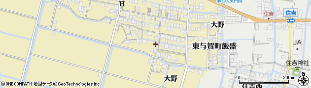 佐賀県佐賀市東与賀町大字飯盛2186周辺の地図