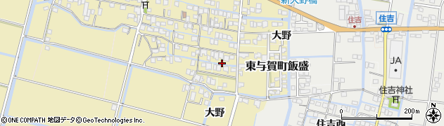 佐賀県佐賀市東与賀町大字飯盛2218周辺の地図