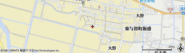 佐賀県佐賀市東与賀町大字飯盛2165周辺の地図