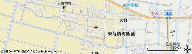 佐賀県佐賀市東与賀町大字飯盛2220周辺の地図