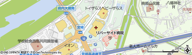ジェイエステティック大分店周辺の地図