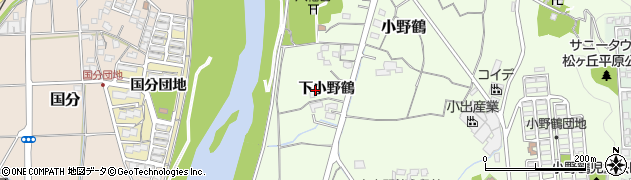 大分県大分市小野鶴327周辺の地図