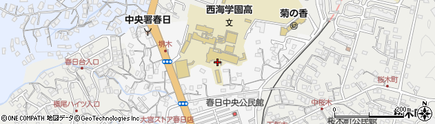 長崎県佐世保市春日町29周辺の地図