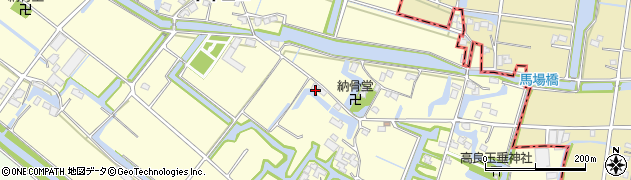 福岡県大川市下牟田口806周辺の地図