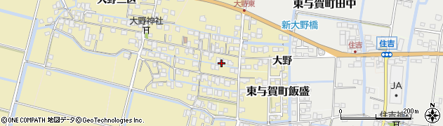 佐賀県佐賀市大野一区2271周辺の地図