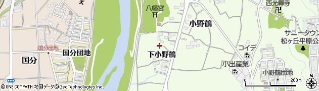 大分県大分市小野鶴329周辺の地図