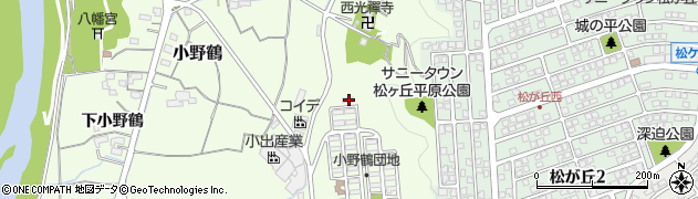 大分県大分市小野鶴69周辺の地図