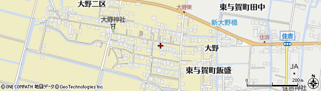 佐賀県佐賀市大野一区2268周辺の地図