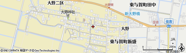 佐賀県佐賀市大野一区2267周辺の地図