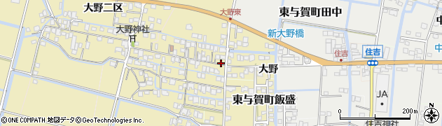 佐賀県佐賀市大野一区2276周辺の地図