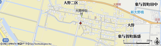 佐賀県佐賀市東与賀町大字飯盛2251周辺の地図