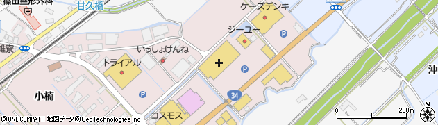 コメリハード＆グリーン武雄店周辺の地図