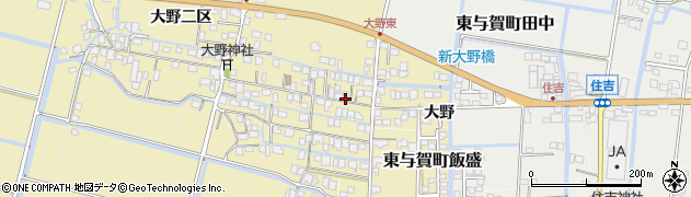 佐賀県佐賀市東与賀町大字飯盛2282周辺の地図
