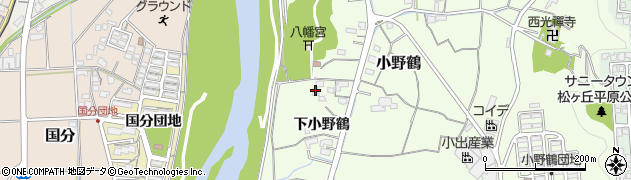 大分県大分市小野鶴337周辺の地図