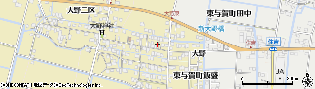 佐賀県佐賀市東与賀町大字飯盛2281周辺の地図