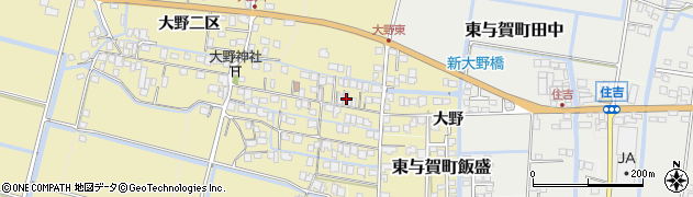佐賀県佐賀市大野一区2283周辺の地図