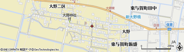 佐賀県佐賀市大野一区2290周辺の地図