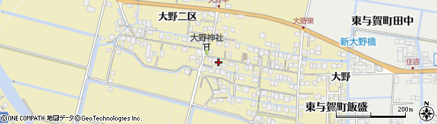 佐賀県佐賀市東与賀町大字飯盛2259周辺の地図