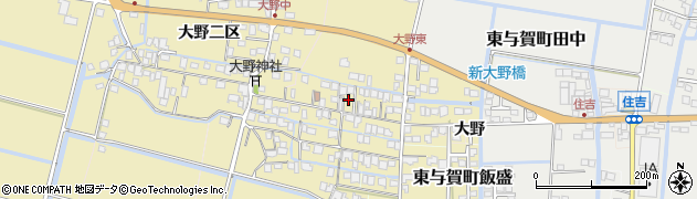 佐賀県佐賀市大野一区2288周辺の地図