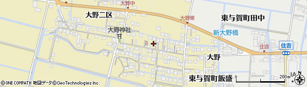 佐賀県佐賀市大野一区2292周辺の地図