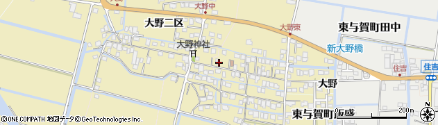 佐賀県佐賀市大野一区2305周辺の地図