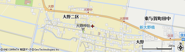 佐賀県佐賀市東与賀町大字飯盛2496周辺の地図