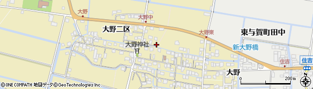 佐賀県佐賀市東与賀町大字飯盛2498周辺の地図