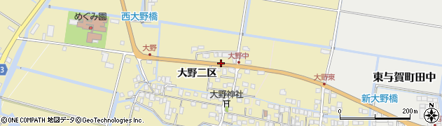 佐賀県佐賀市東与賀町大字飯盛766周辺の地図