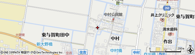 佐賀県佐賀市東与賀町大字田中758周辺の地図