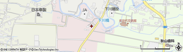 福岡県八女市緒玉172周辺の地図