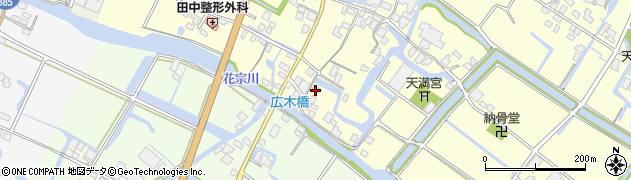 福岡県大川市下牟田口457周辺の地図