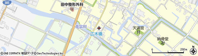 福岡県大川市下牟田口463周辺の地図