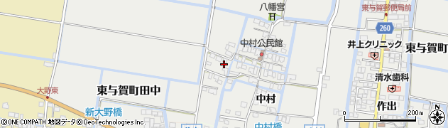 佐賀県佐賀市東与賀町大字田中757周辺の地図