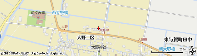佐賀県佐賀市東与賀町大字飯盛762周辺の地図