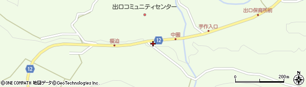 日田市立東渓診療所出口出張診療所周辺の地図