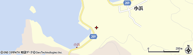 愛媛県宇和島市小浜2071周辺の地図