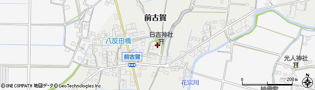 前古賀公民館周辺の地図