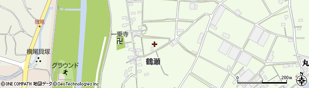 大分県大分市鶴瀬周辺の地図