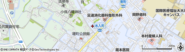 與田博久土地家屋調査士事務所周辺の地図