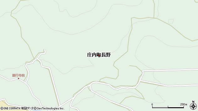 〒879-5431 大分県由布市庄内町長野の地図