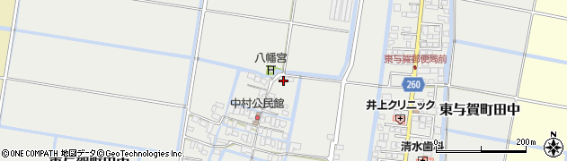 佐賀県佐賀市東与賀町大字田中664周辺の地図