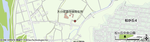 大分県大分市小野鶴460周辺の地図