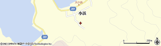 愛媛県宇和島市小浜2249周辺の地図