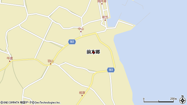 〒857-4702 長崎県北松浦郡小値賀町前方郷の地図