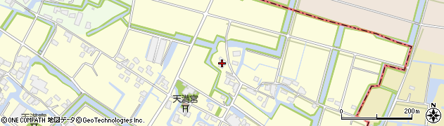 福岡県大川市下牟田口1566周辺の地図