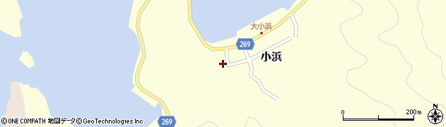 愛媛県宇和島市小浜2189周辺の地図