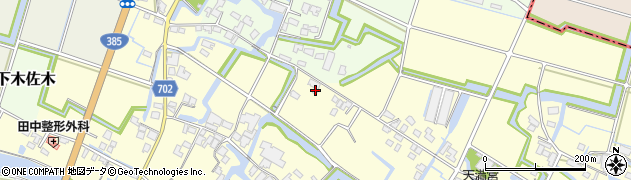 福岡県大川市下牟田口1497周辺の地図