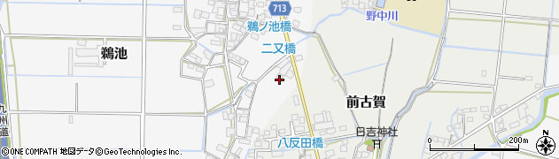 福岡県八女市鵜池1155周辺の地図