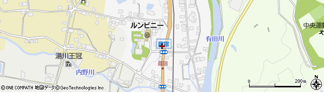 佐賀県西松浦郡有田町蔵宿周辺の地図